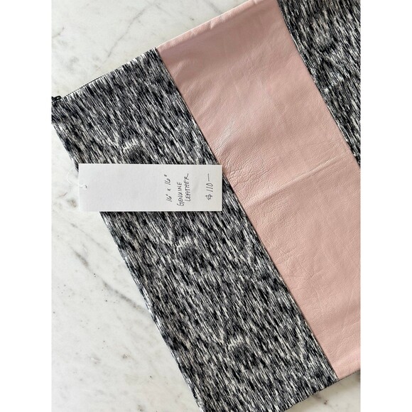 Genuine Leather_Set of 2_Accent Pillow Covers - Picture 7 of 9